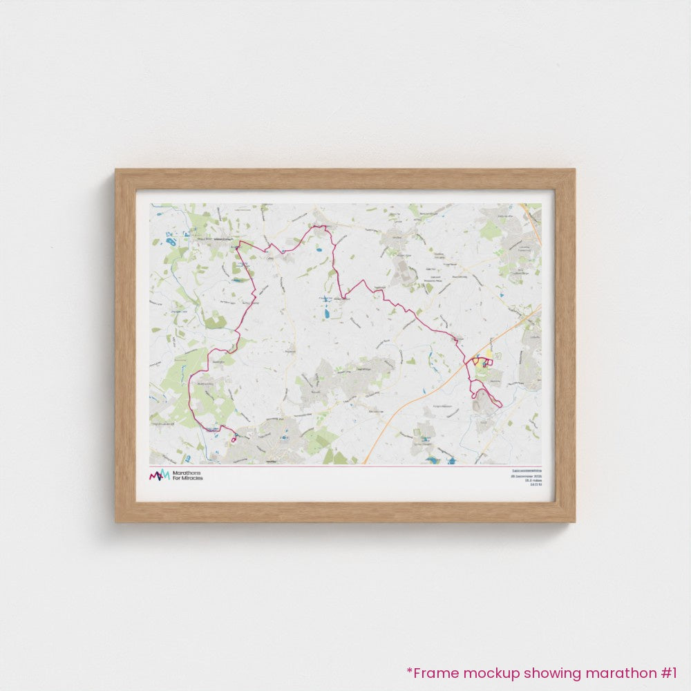 #14 - Dorset Marathon Map