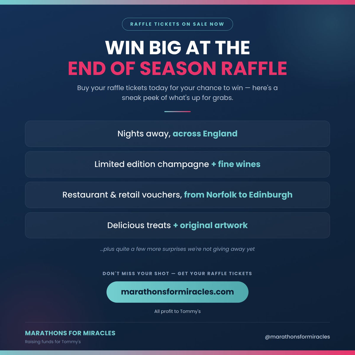 Closing Party Raffle Tickets