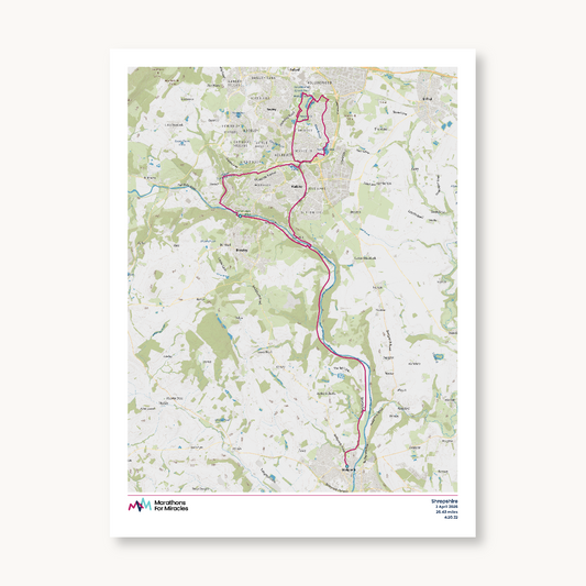 #15 - Shropshire Marathon Map