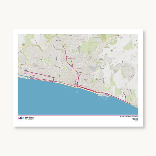 #16 - Sussex Marathon Map