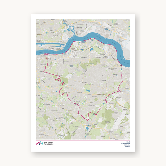 #2 - Kent Marathon Map