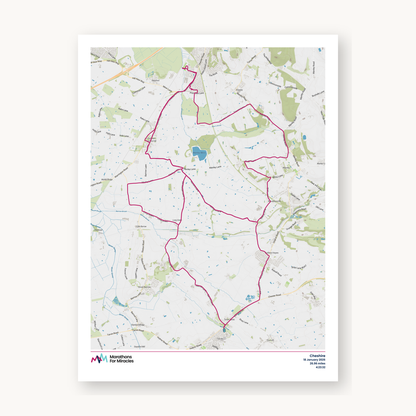 #4 - Cheshire Marathon Map
