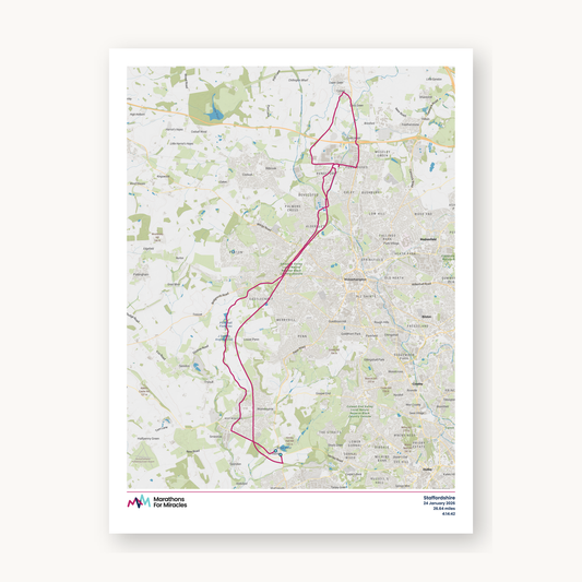 #5 - Staffordshire Marathon Map