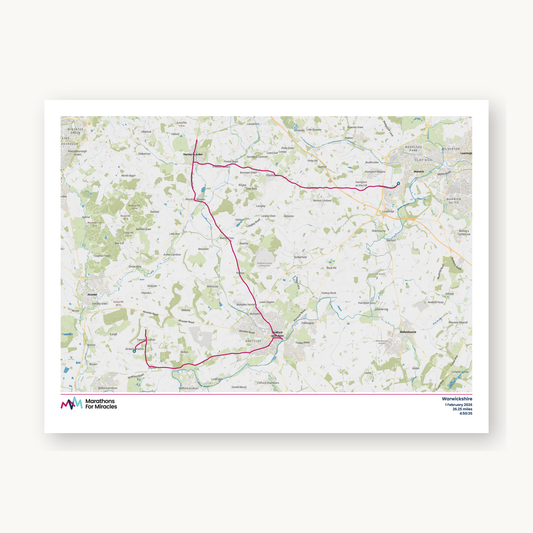 #6 - Warwickshire Marathon Map
