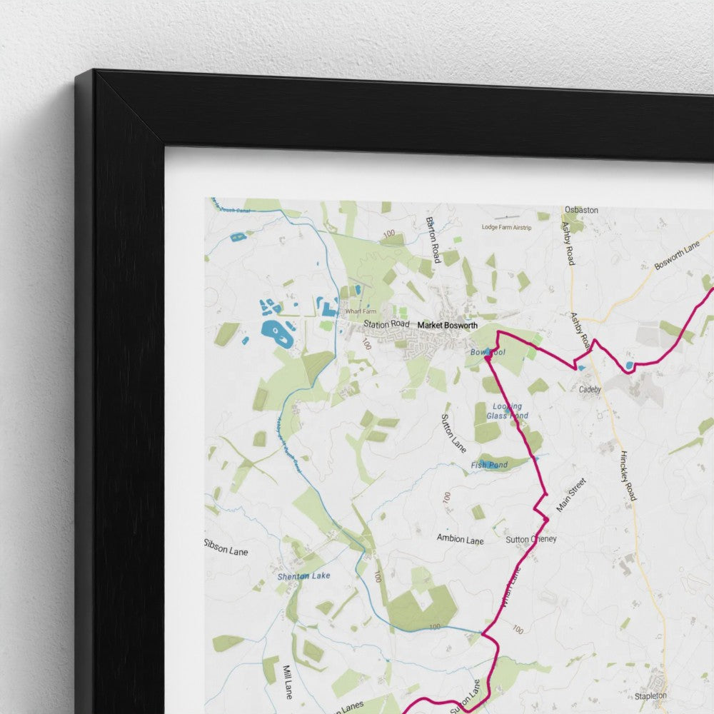 #1 - Leicestershire Marathon Map