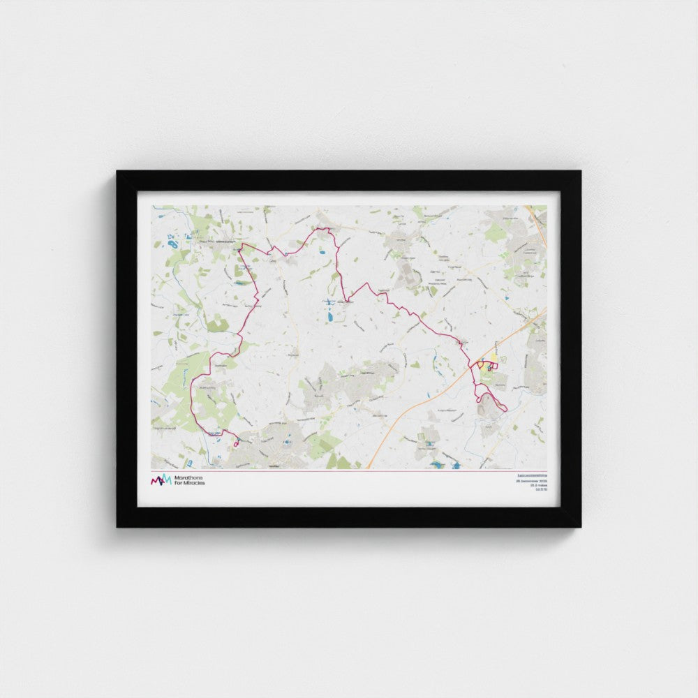 #1 - Leicestershire Marathon Map