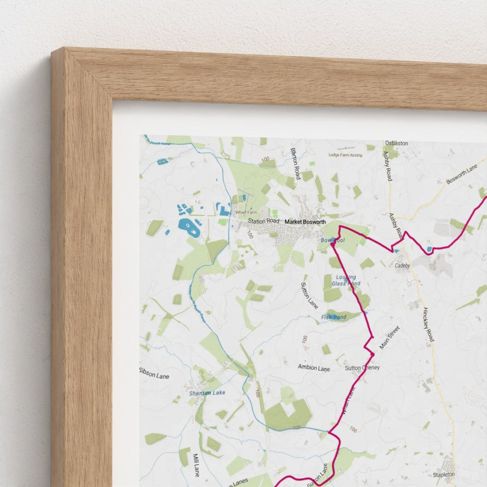 #1 - Leicestershire Marathon Map