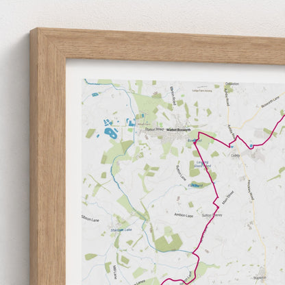 #1 - Leicestershire Marathon Map