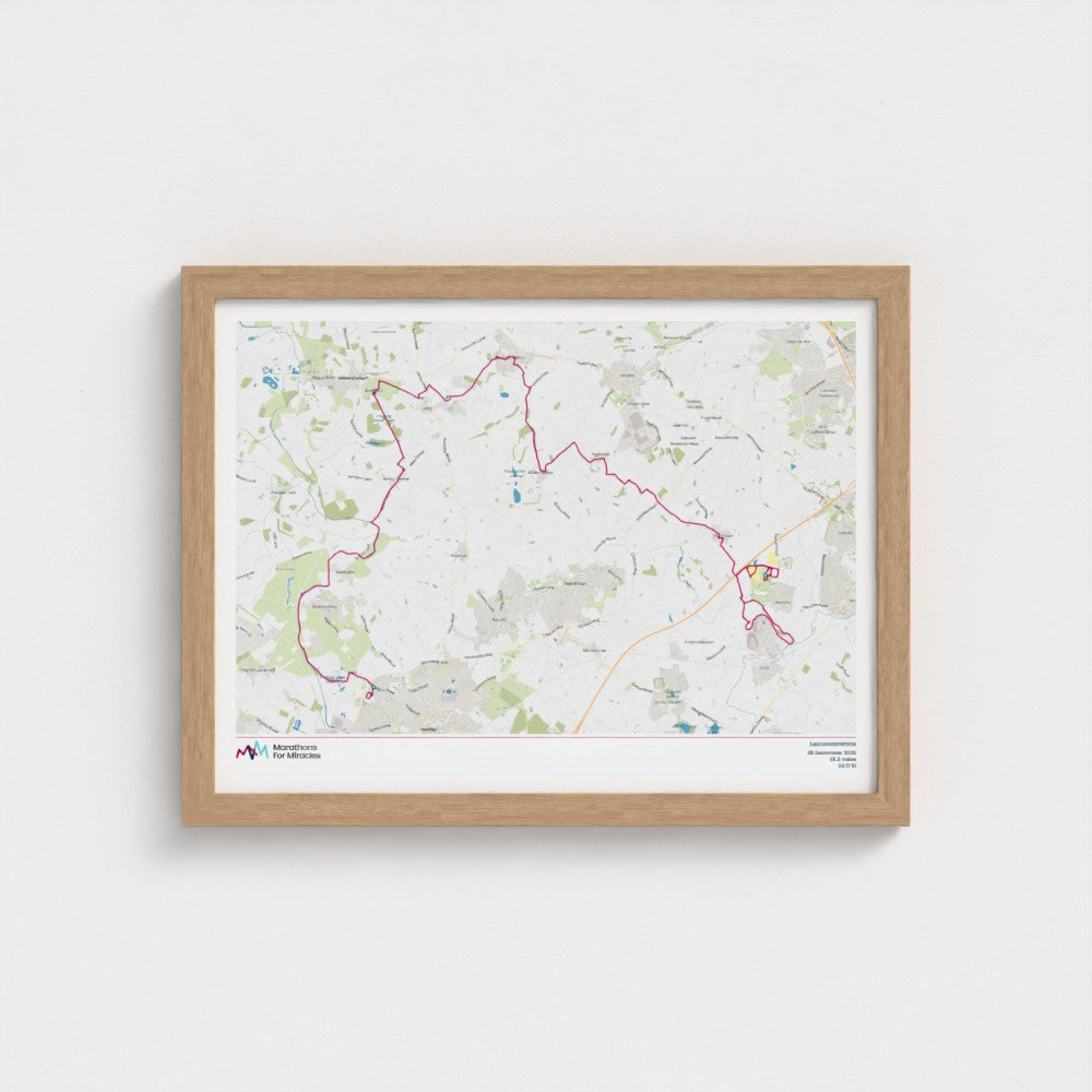 #1 - Leicestershire Marathon Map